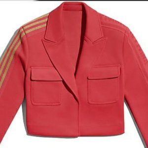Adidas Ivy Park coral/gold jacket